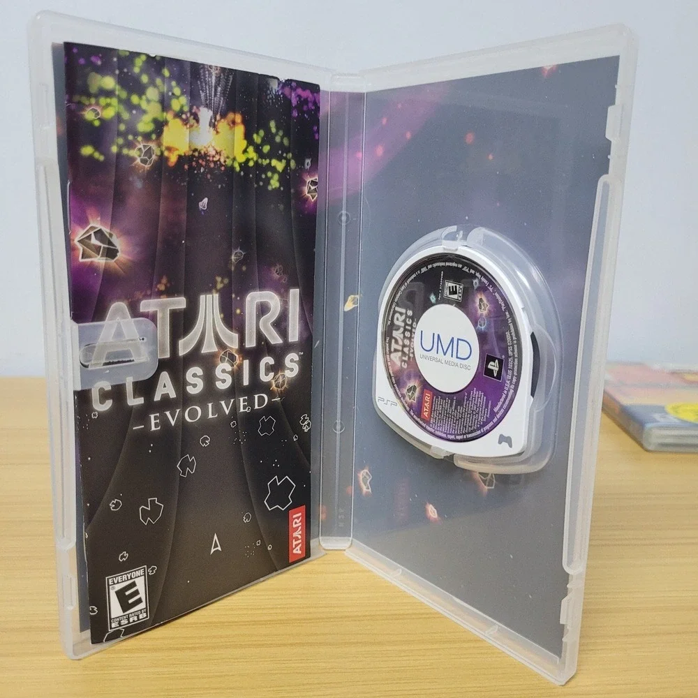 Lumines Puzzle Fusion Atari Classics Evolved Sony Psp Games 2005 2007